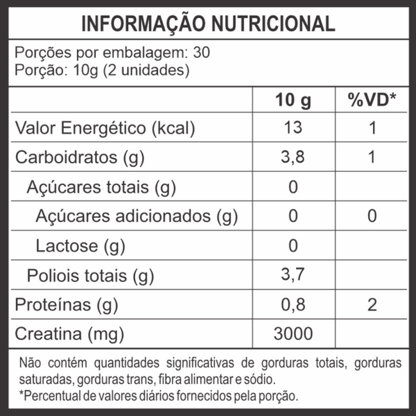 Creatina monohidrata em Gummy – Uva Verde