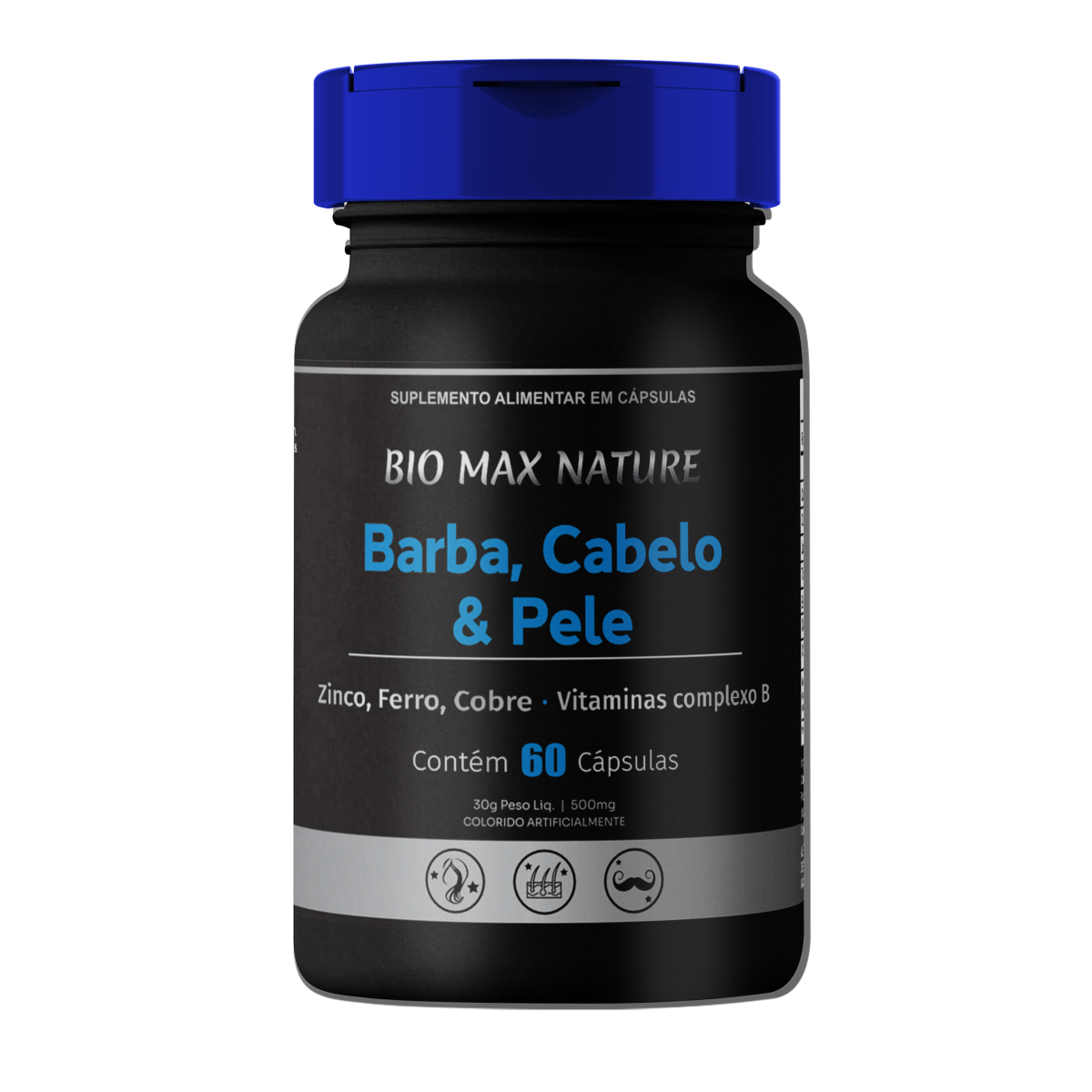 Bio Max Nature - Cabelo pele e Barba