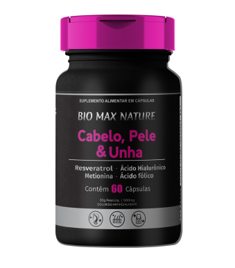 Bio Max Nature - Pele Unha e Cabelo