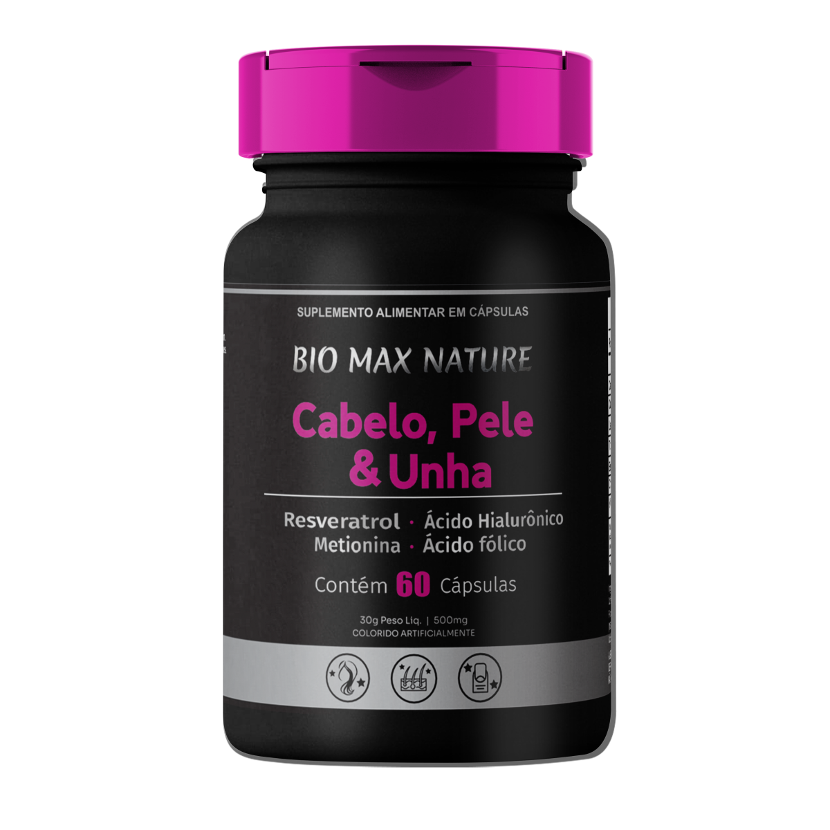 Bio Max Nature - Pele Unha e Cabelo